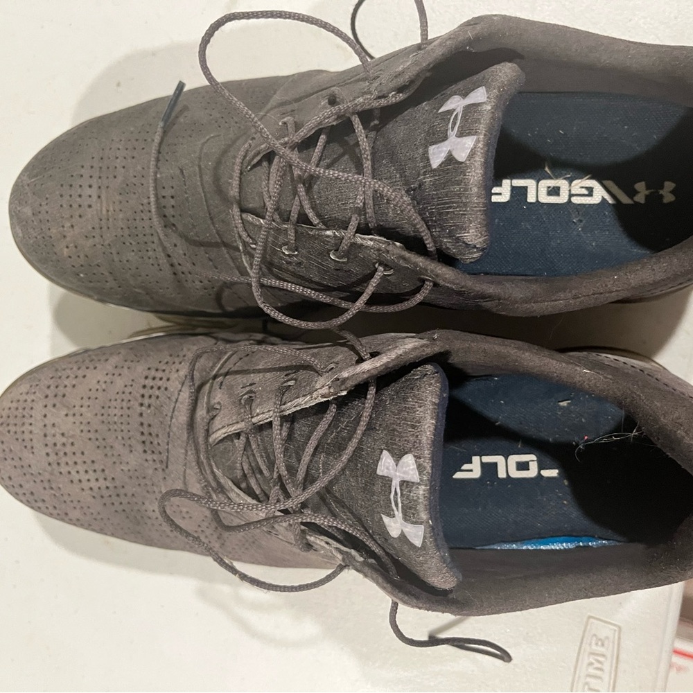Under Armour Men's Gray Golf Shoes